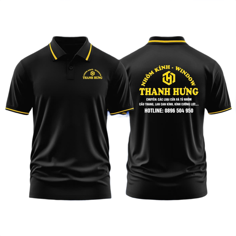 Áo thun đồng phục Polo Nhôm Kính Window Thanh Hưng
