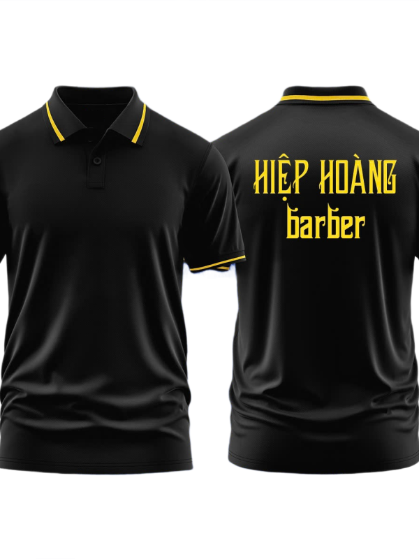 Áo thun đồng phục Polo Hiệp Hoàng Barber