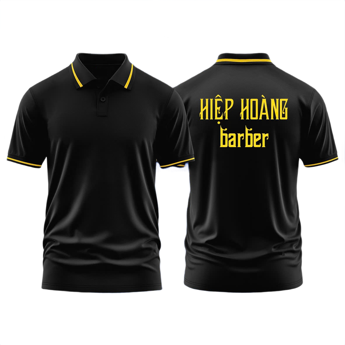 Áo thun đồng phục Polo Hiệp Hoàng Barber