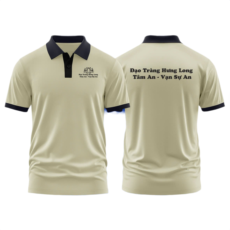 Áo thun đồng phục Polo Đạo Tràng Hưng Long