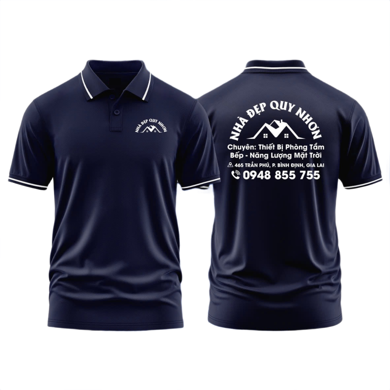 Áo thun đồng phục Polo Nhà Đẹp Quy Nhơn
