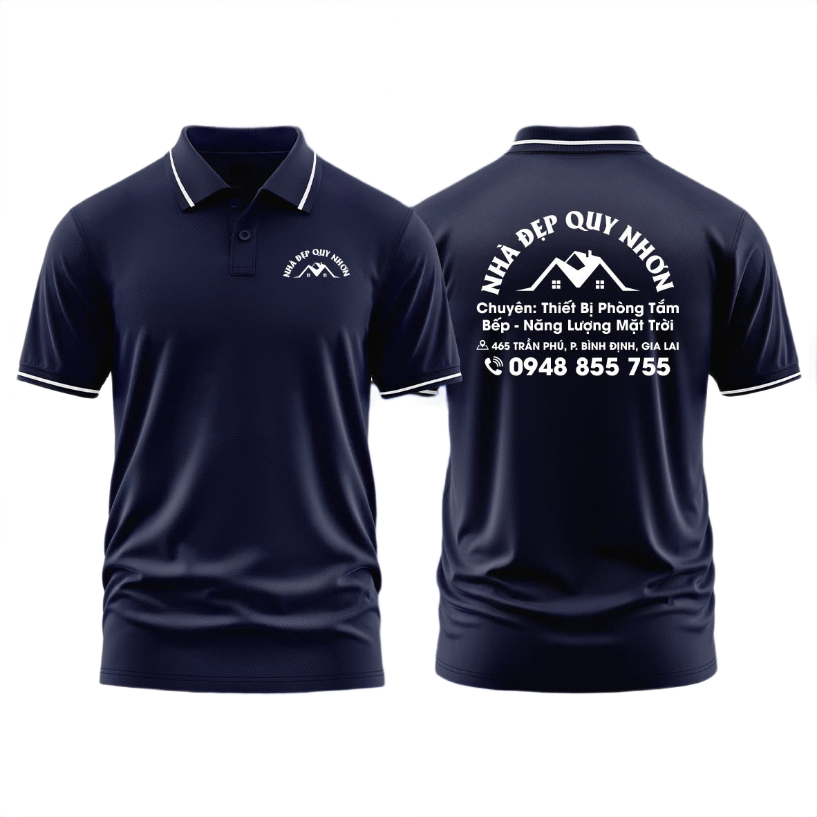 Áo thun đồng phục Polo Nhà Đẹp Quy Nhơn