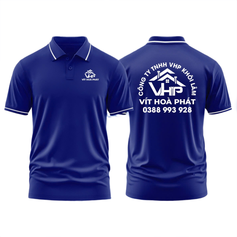 Áo thun đồng phục Polo Vít Hòa Phát