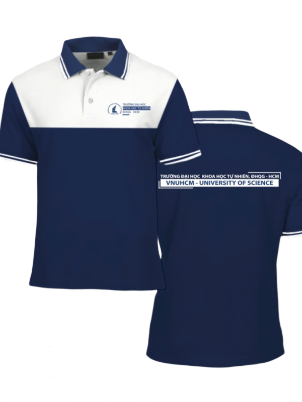 Áo thun đồng phục Polo Đại học Khoa Học Tự Nhiên TP.HCM