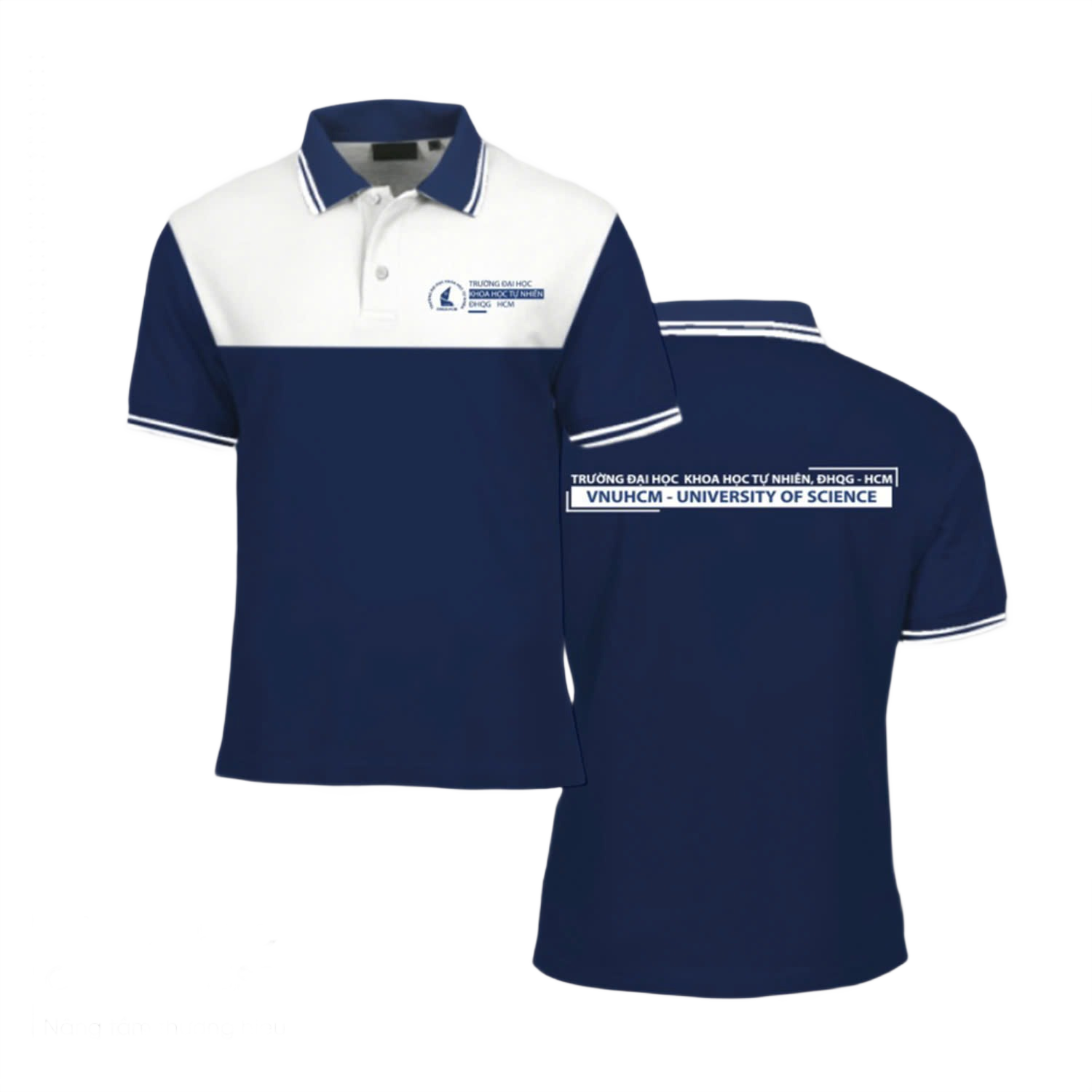 Áo thun đồng phục Polo Đại học Khoa Học Tự Nhiên TP.HCM