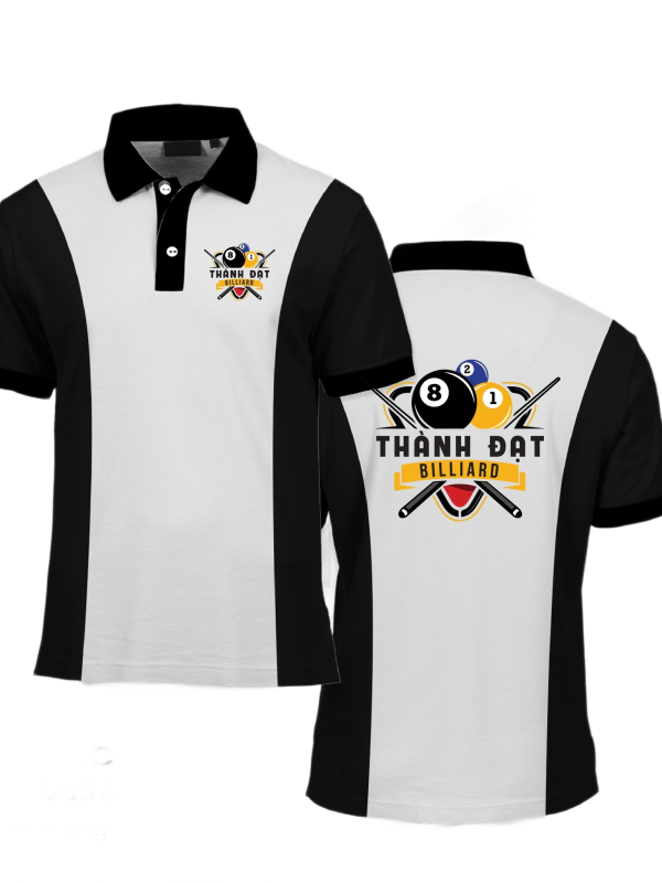 Áo thun đồng phục Polo Thành Đạt Billiard