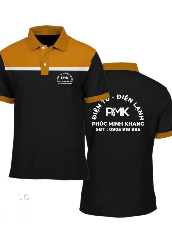 Áo thun đồng phục Polo Điện tử Điện lạnh PMK