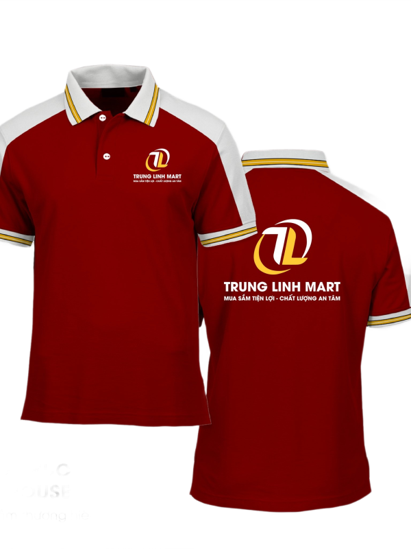 Áo thun đồng phục Polo Trung Linh Mart
