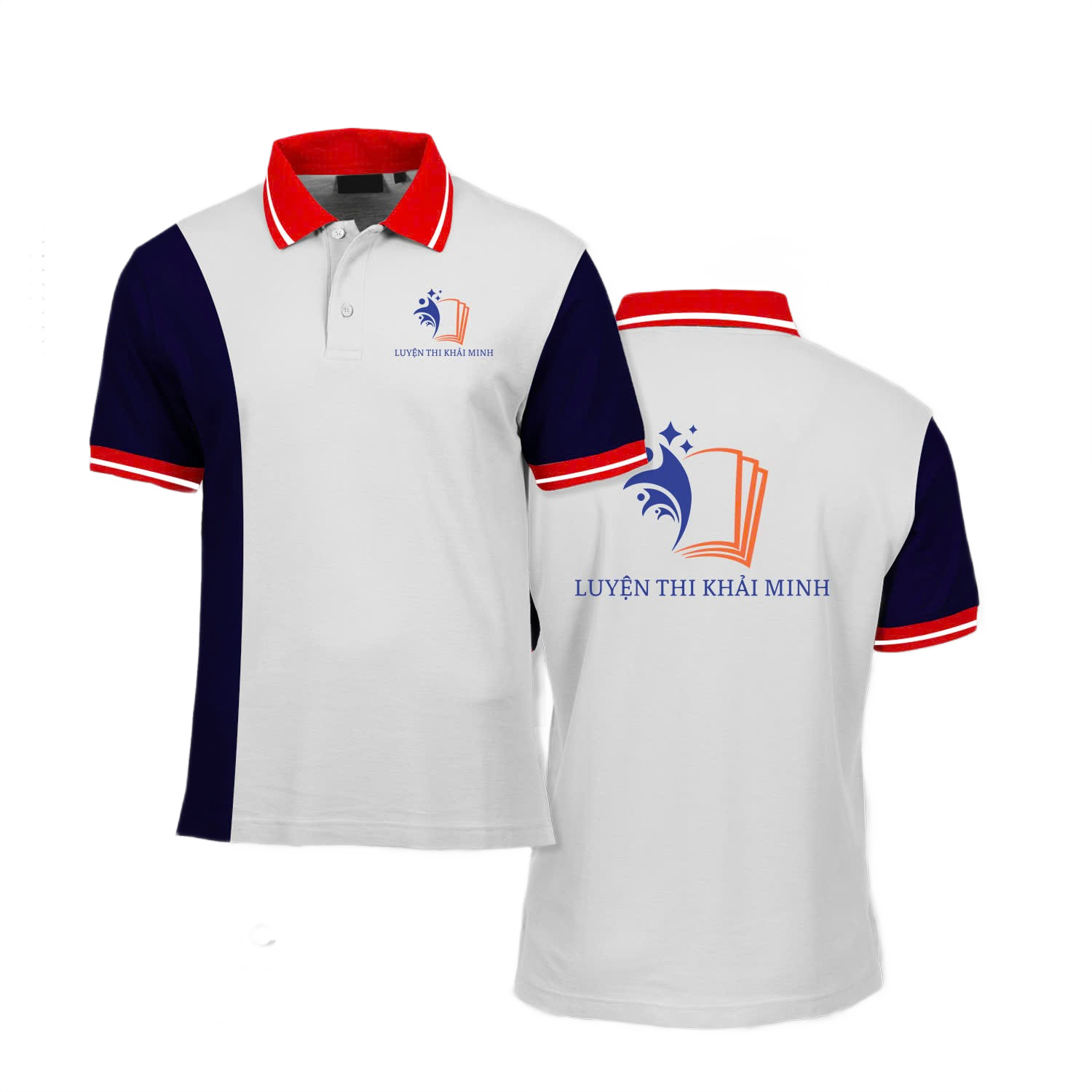 Áo thun đồng phục Polo Trung Tâm Luyện Thi Khải Minh