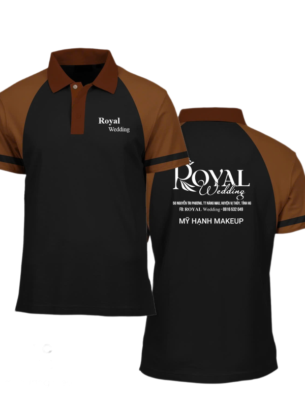 Áo thun đồng phục Polo Mỹ Hạnh Makeup Royal Wedding