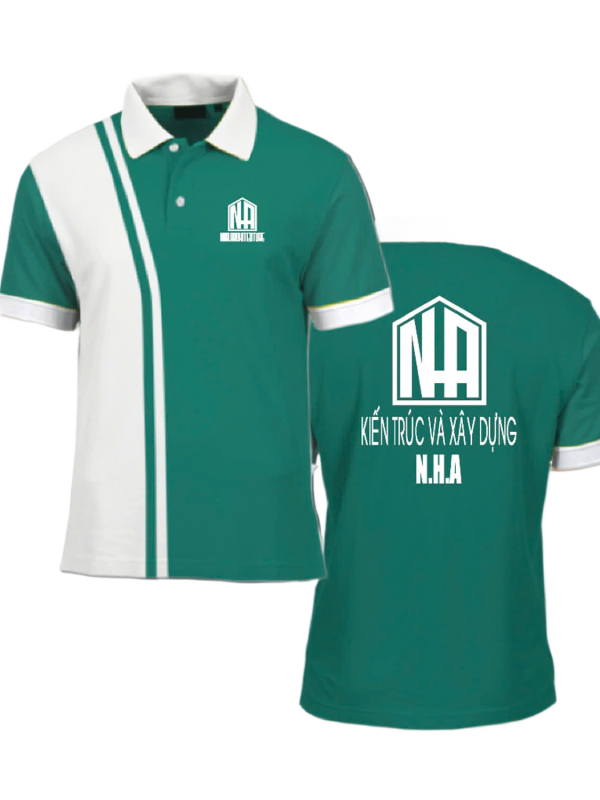 Áo thun đồng phục Polo Kiến Trúc và Xây Dựng NHA