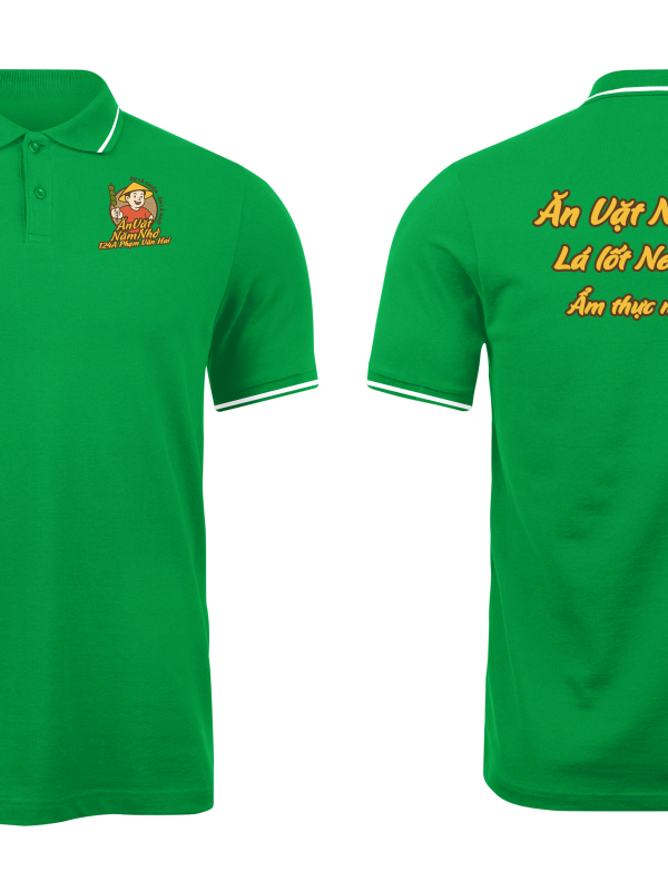 Áo thun đồng phục Polo Ăn Vặt Năm Nhớ