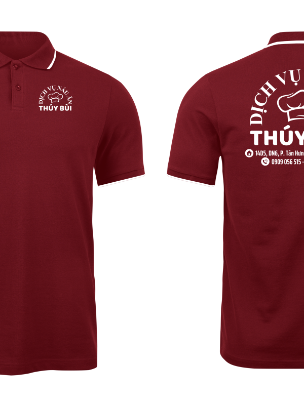 Áo thun đồng phục Polo Dịch Vụ Nấu Ăn Thúy Bùi