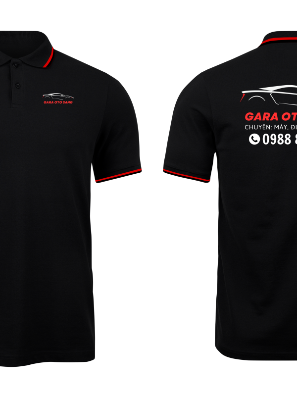 Áo thun đồng phục Polo Garage Oto Sang