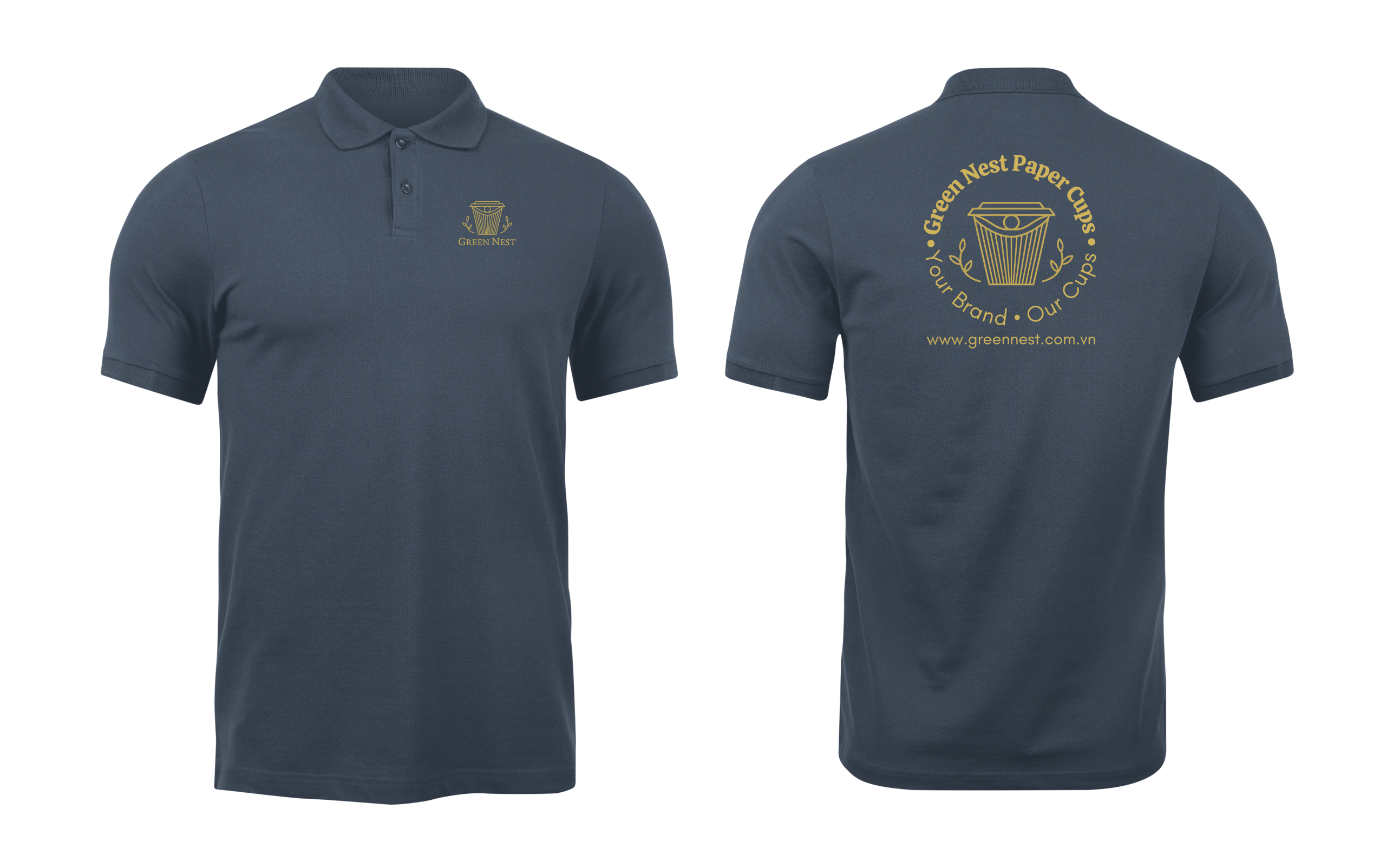 Áo thun đồng phục Polo Green Nest