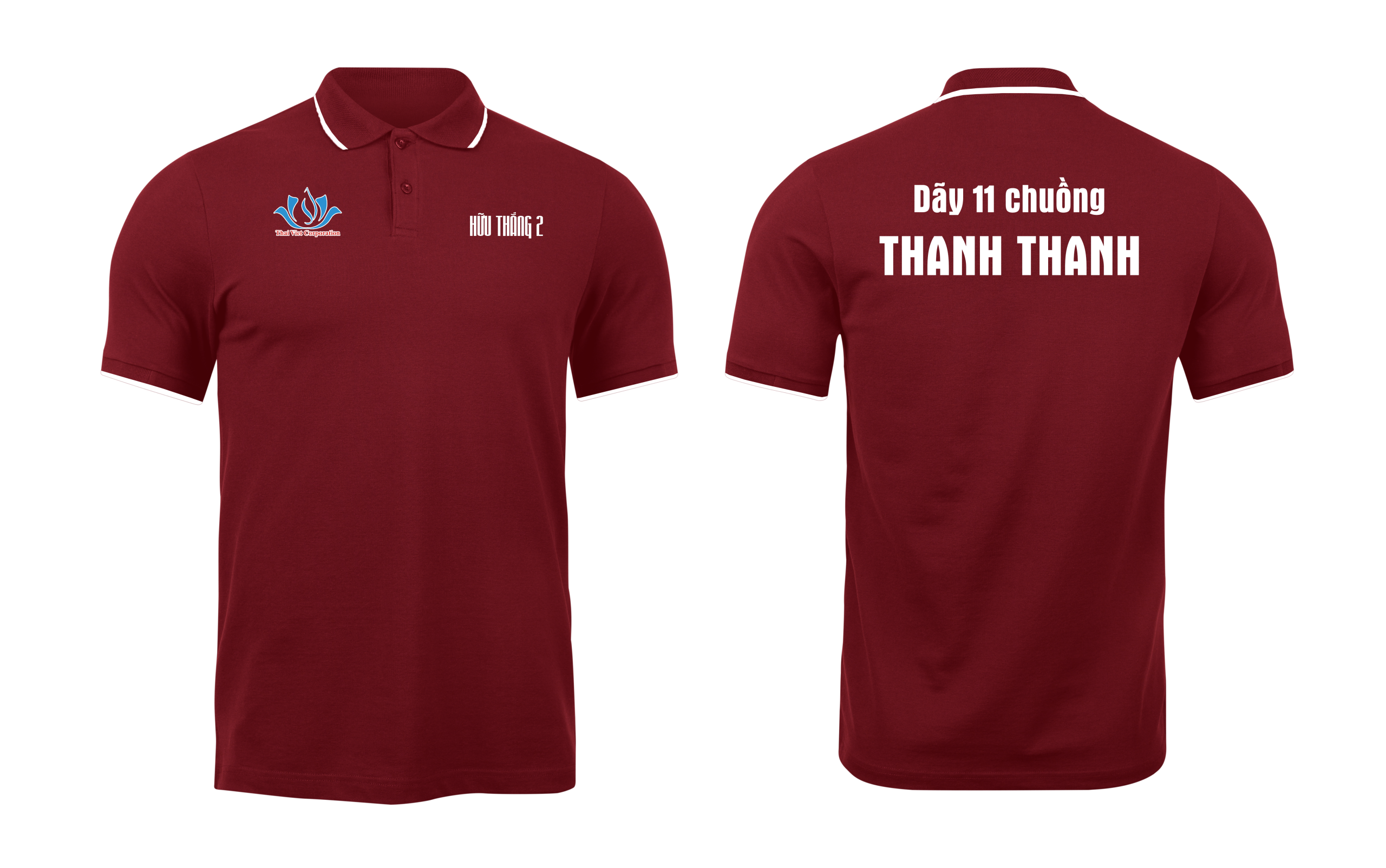 Áo thun đồng phục Polo Trại Heo Hữu Thắng 2