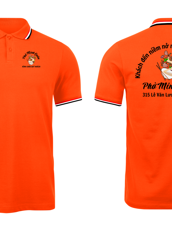 Áo thun đồng phục Polo Phở Minh Quân