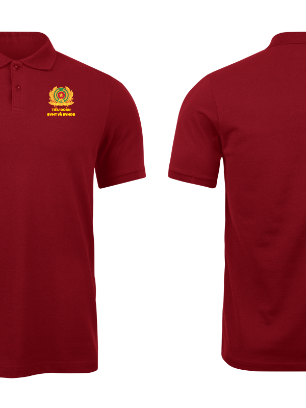 Áo thun đồng phục Polo Tiểu Đoàn BVMT Và BVHĐB