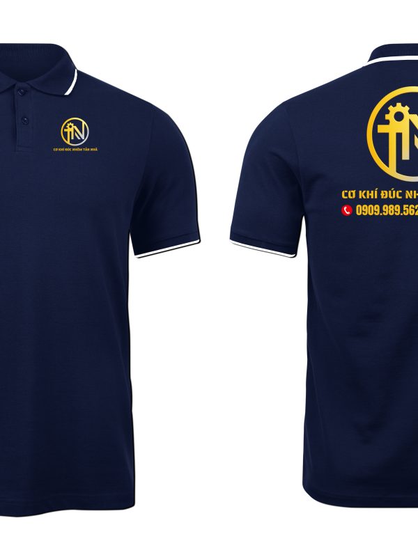 Áo thun đồng phục Polo Cơ Khí Đức Nhôm Tấn Nhã