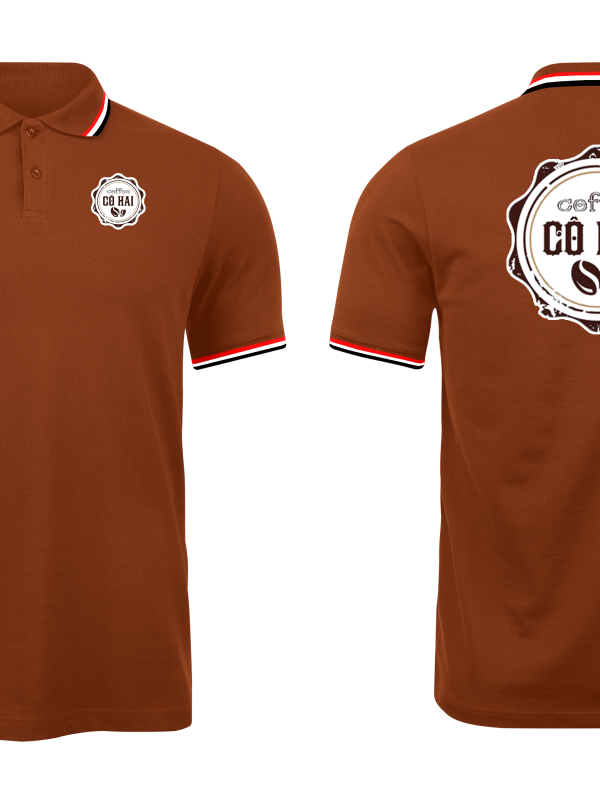 Áo thun đồng phục Polo Coffee Cô Hai