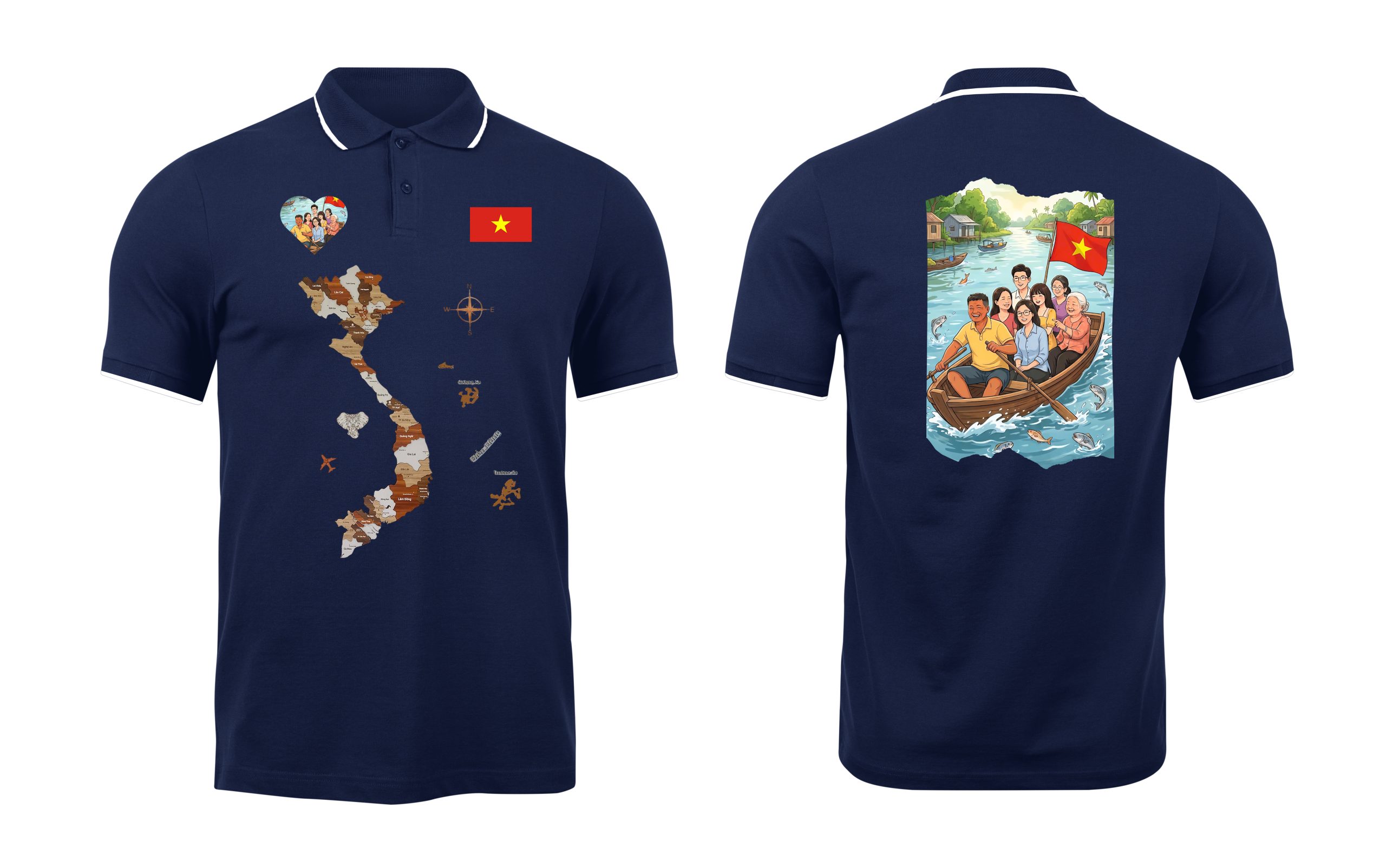 Áo thun đồng phục Polo Gia Đình