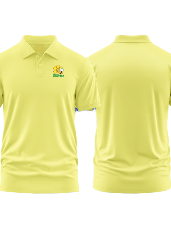 Áo thun đồng phục Polo Mầm Non Ong Vàng