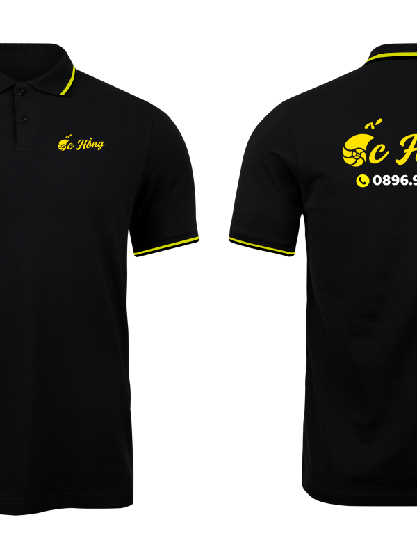 Áo thun đồng phục Polo Quán Ốc Hồng