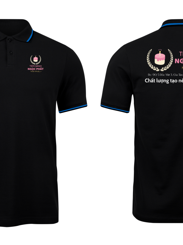 Áo thun đồng phục Polo Tiệm BÁnh Ngọc Phát