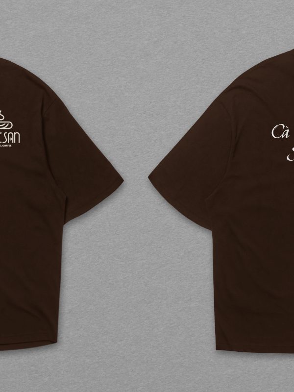 Áo thun đồng phục công ty cổ tròn Café Đặc Sản