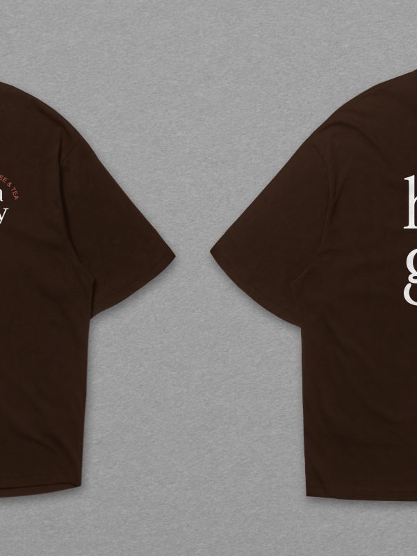 Áo thun đồng phục công ty cổ tròn Coffee Hoa Giấy