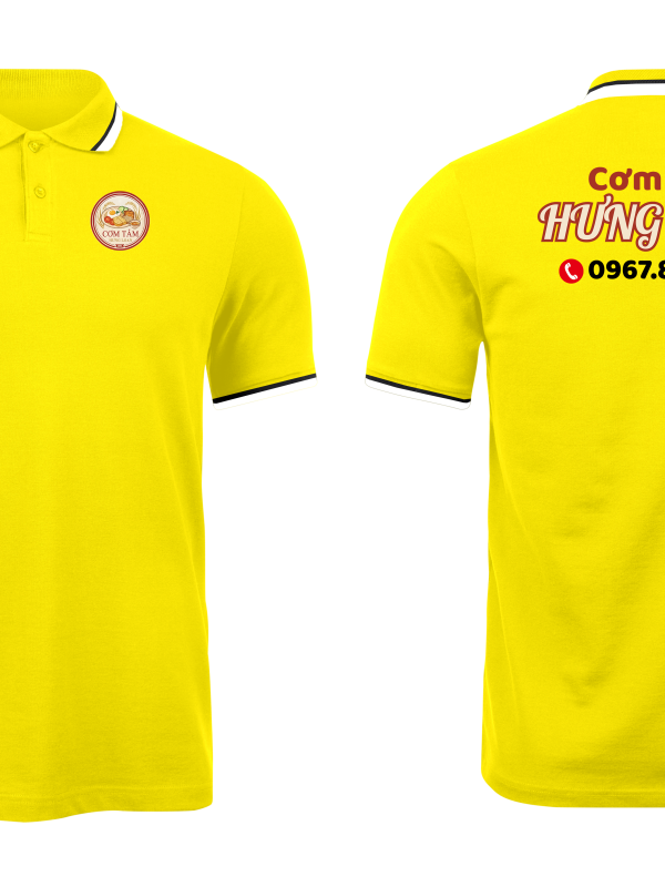 Áo thun đồng phục Polo Cơm Tấm Hưng Loan