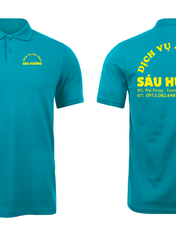 Áo thun đồng phục Polo Dịch Vụ Ẩm Thực Sáu Hường