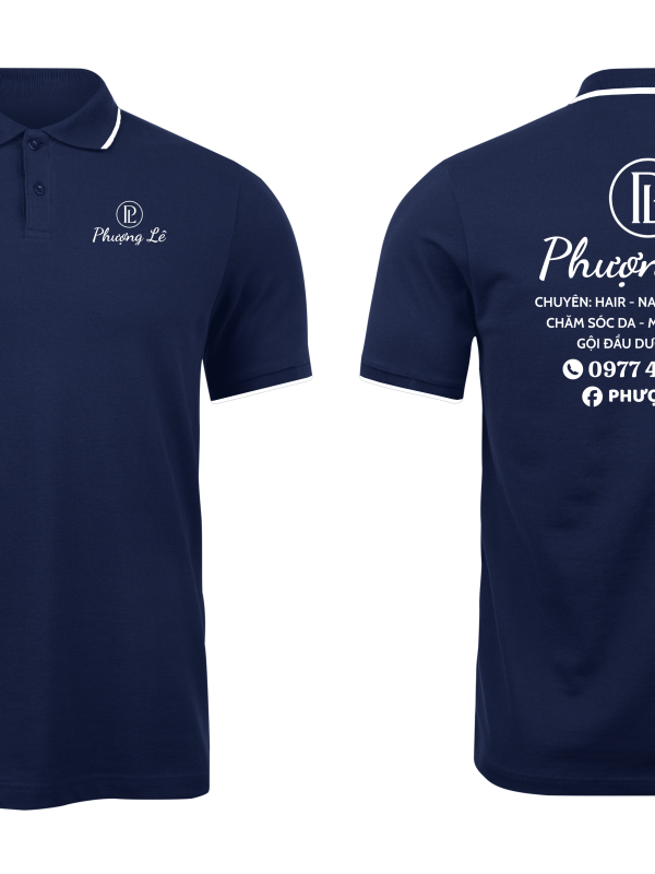 Áo thun đồng phục Polo Phượng Lê Nail