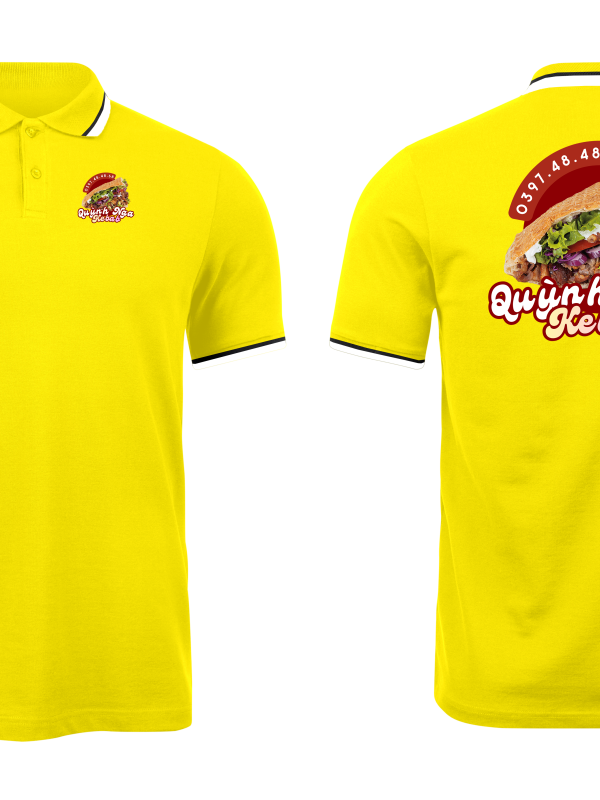 Áo thun đồng phục Polo Quỳnh Nga Kebab