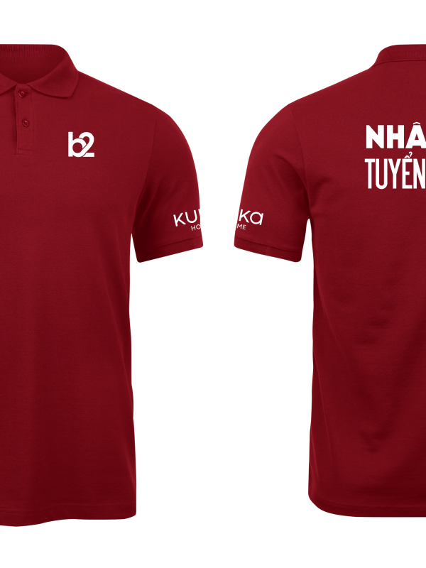 Áo thun đồng phục Polo Kuka Home Tuyển Dụng B2