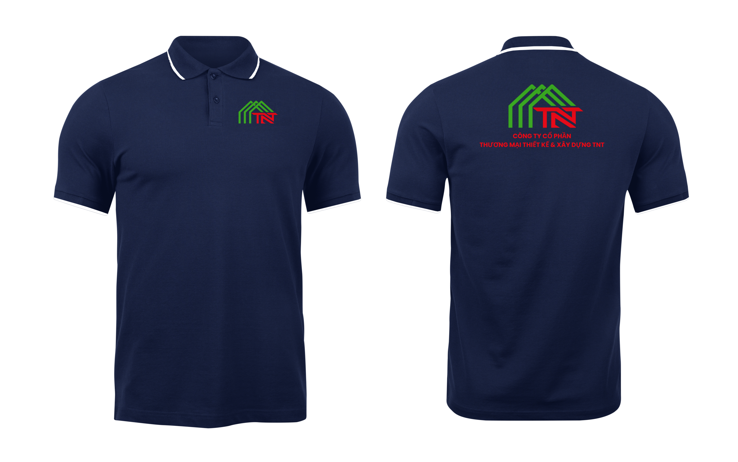 Áo thun đồng phục Polo Xây Dựng TnT