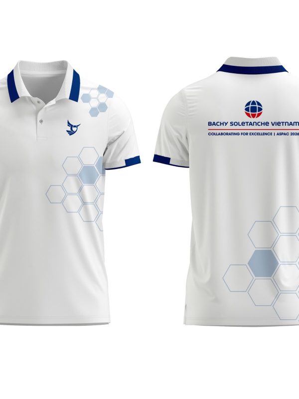 Áo thun đồng phục Polo Bachy Soletanche Vietnam Mẫu 1