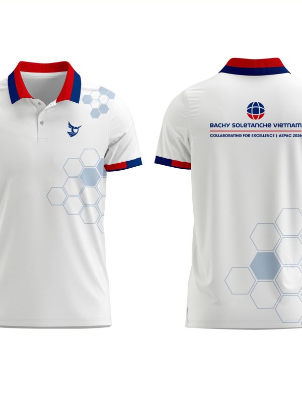 Áo thun đồng phục Polo Bachy Soletanche Vietnam Mẫu 3
