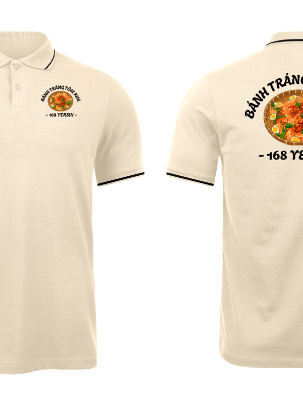Áo thun đồng phục Polo Bánh Tráng Tôm Rim