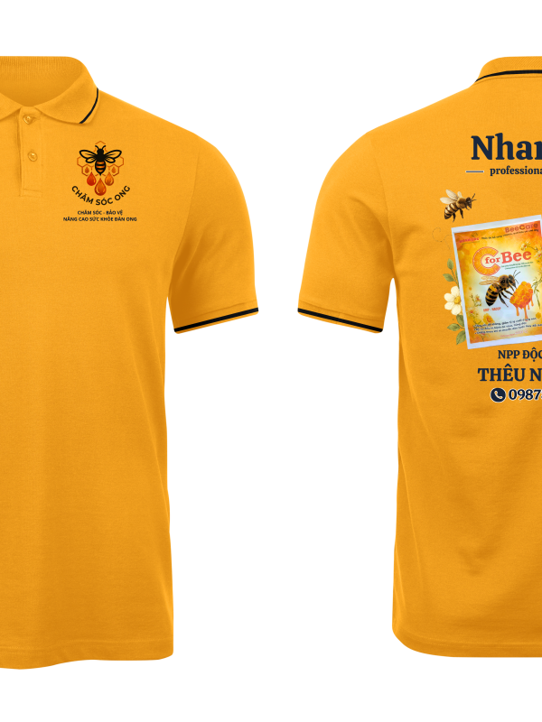 Áo thun đồng phục Polo Chăm Sóc Ong