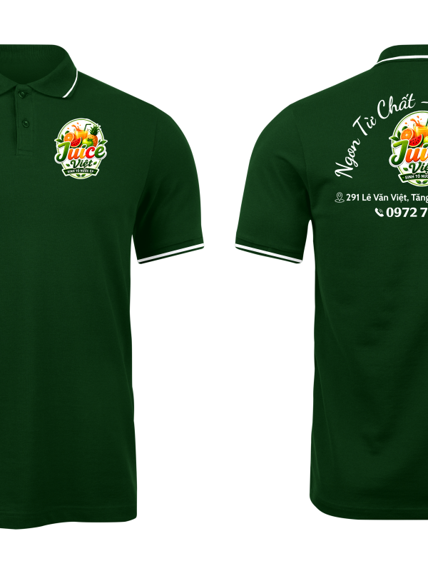 Áo thun đồng phục Polo Juice Việt