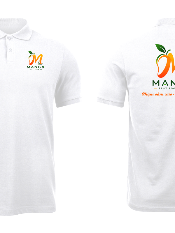 Áo thun đồng phục Polo Mango Fastfood