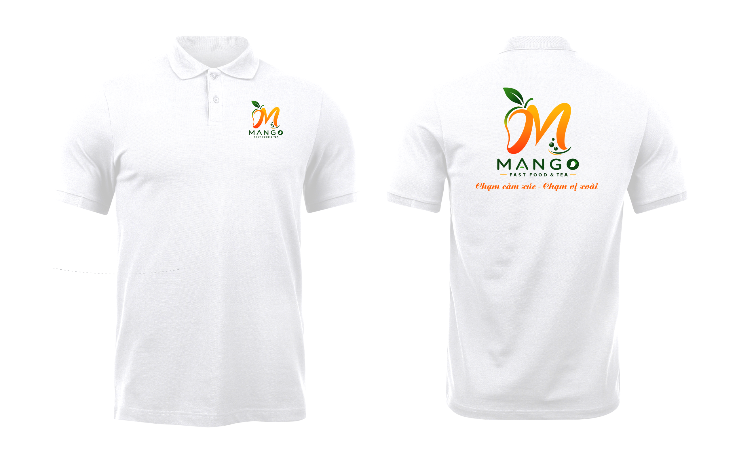 Áo thun đồng phục Polo Mango Fastfood