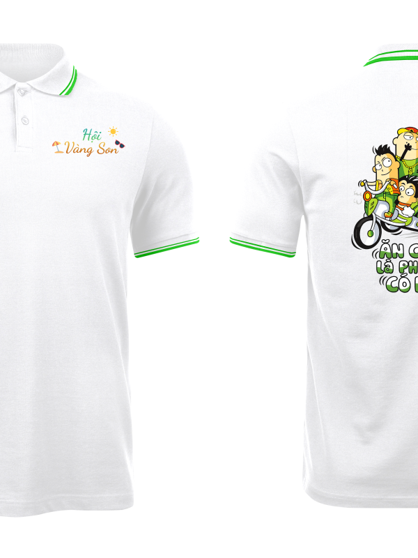 Áo thun đồng phục Polo Hội Vàng Son