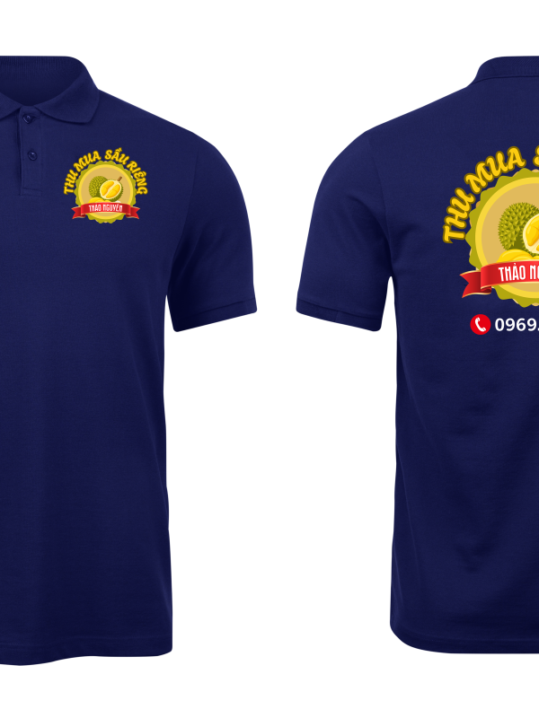 Áo thun đồng phục Polo Sầu Riêng Thảo Nguyên