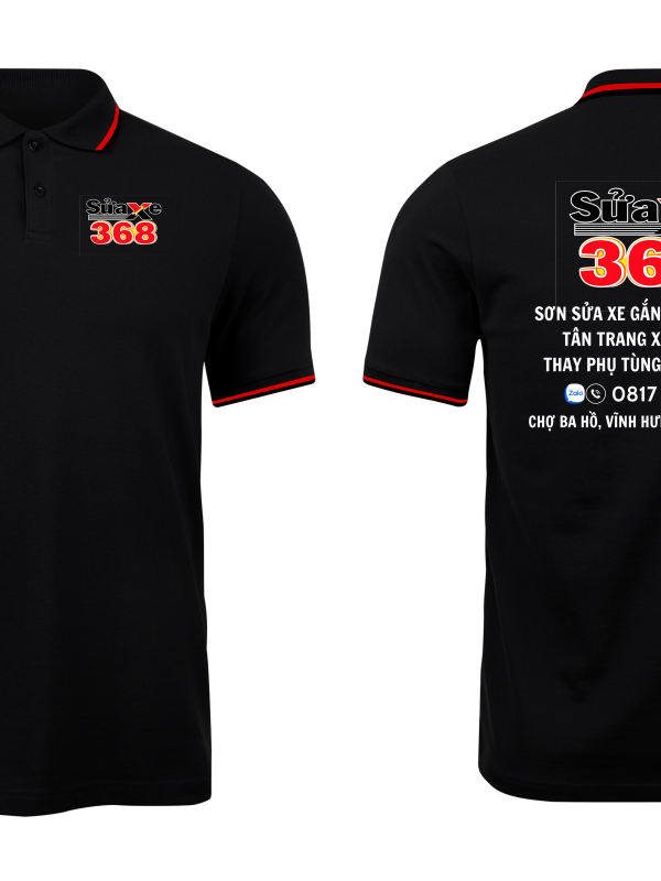 Áo thun đồng phục Polo Sửa Xe 368
