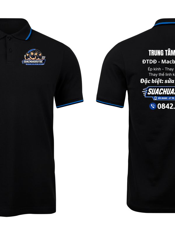 Áo thun đồng phục Polo Sửa Chữa Siêu Tốc