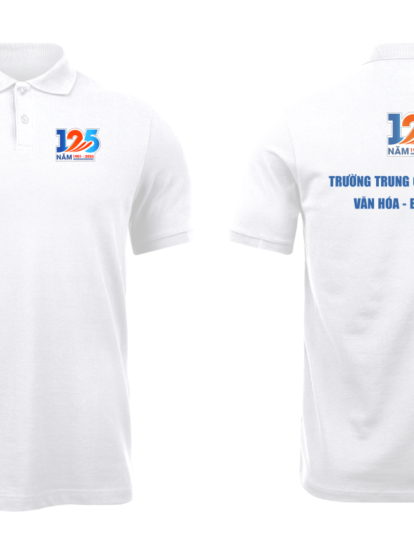 Áo thun đồng phục Polo Trung Cấp Mỹ Thuật Văn Hóa Bình Dương